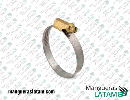 Abrazadera Banda Estampada Inoxidable para Oil & Gas / Petroleo