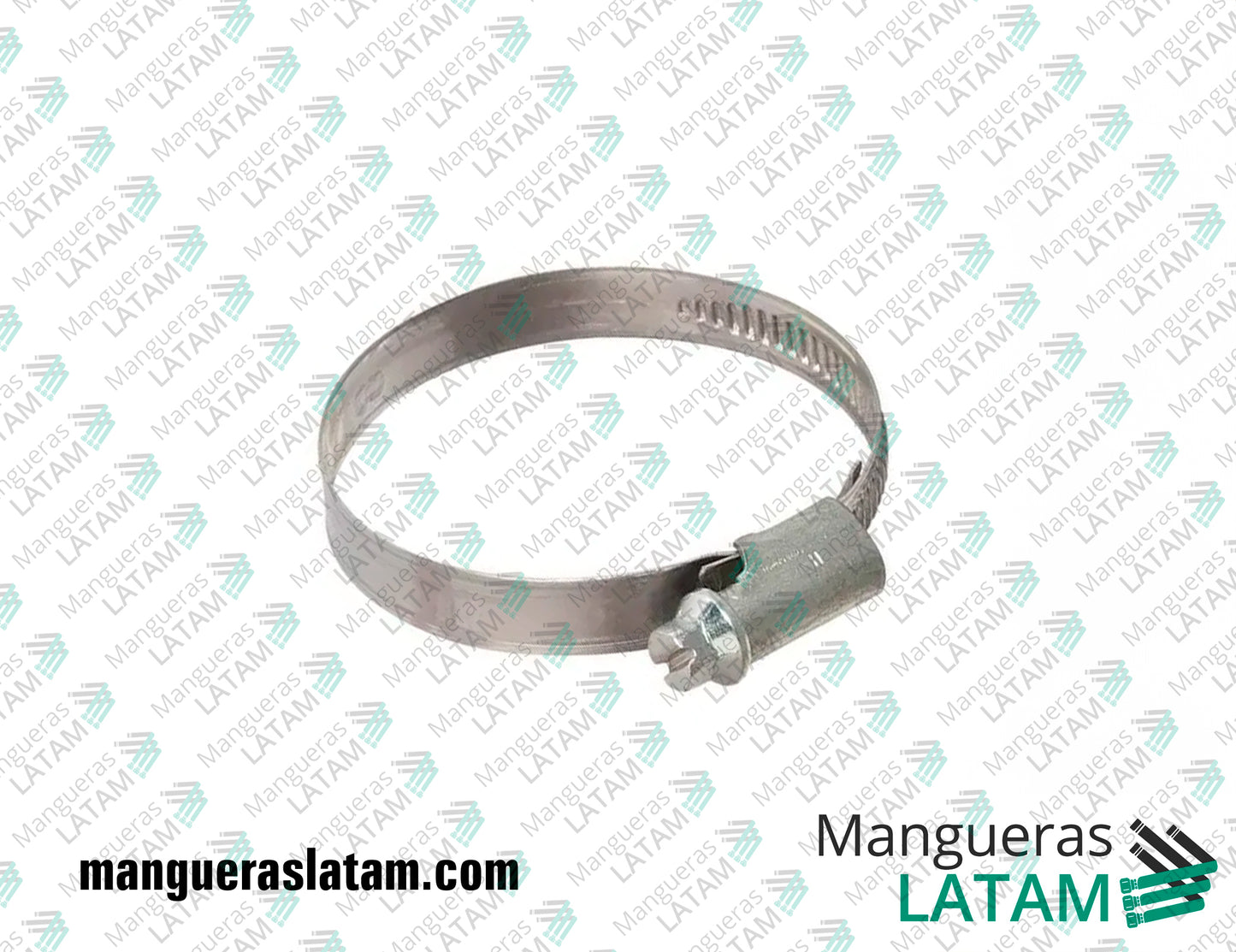 Abrazadera Banda Estampada para Mangueras Flexpower