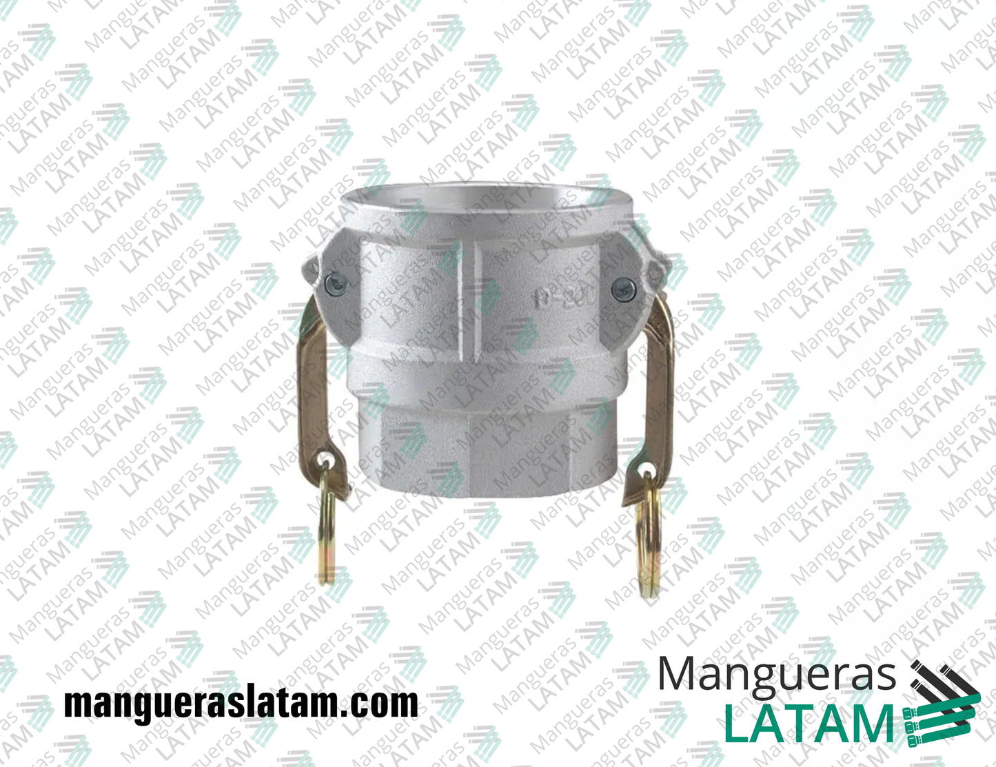 Acople Rápido Camlock Hembra Rosca Hembra Modelo D de Aluminio Flexpower