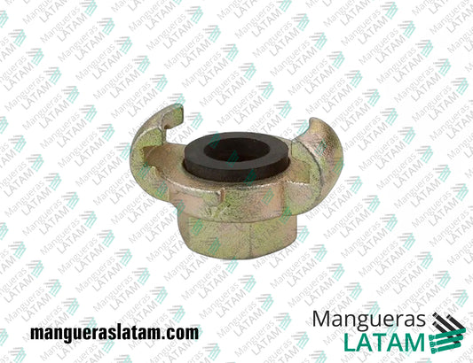 Acople Media Vuelta Europeo Rosca Hembra Flexpower