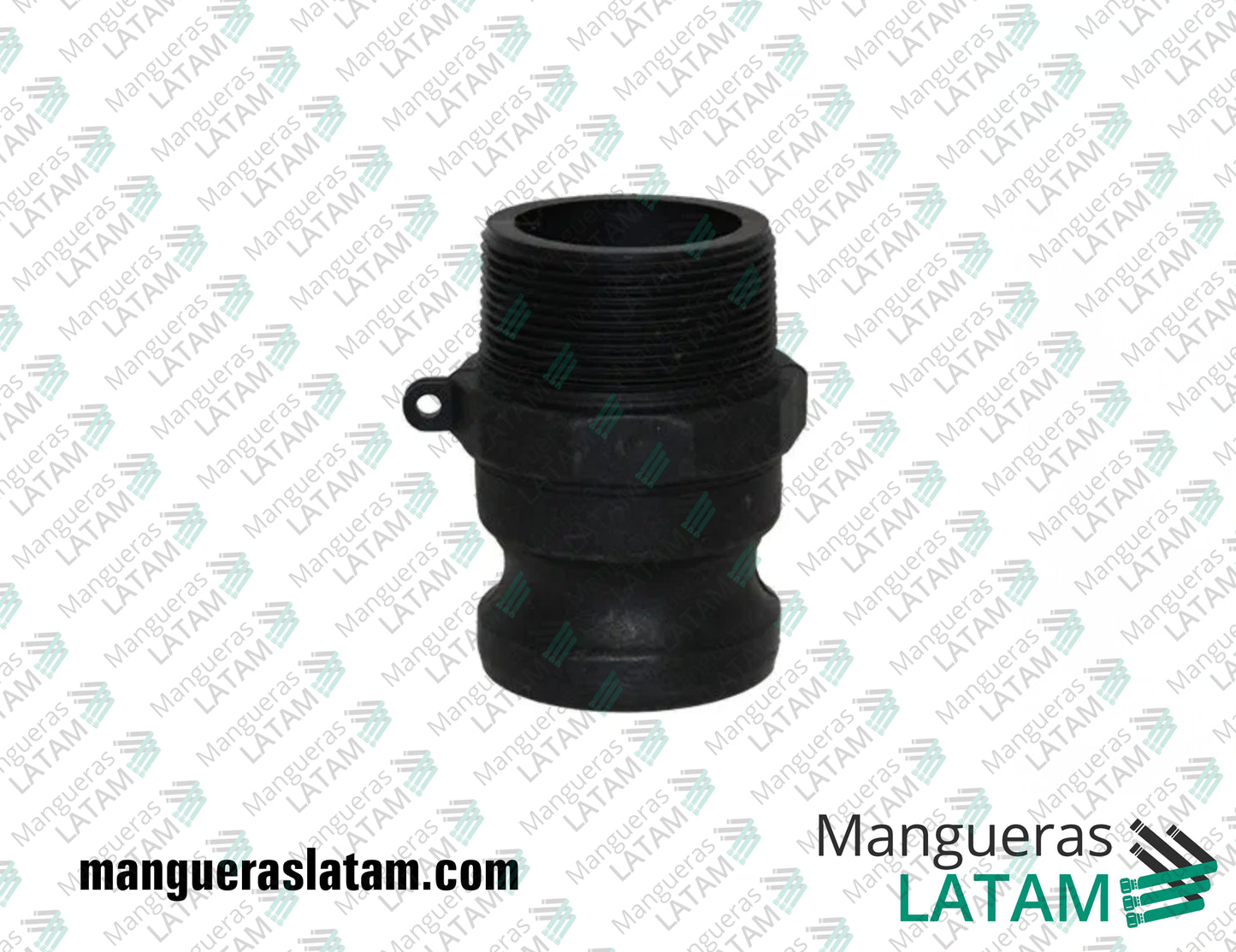 Acople Rápido Camlock Macho Rosca Macho Modelo F de Polipropileno Flexpower