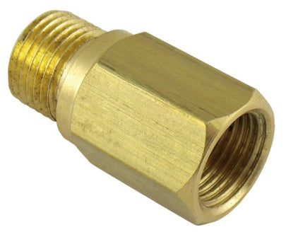 Acople Alargue para Bujias Bronce Poberaj para Mangueras y Tuberias