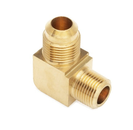 Acople Conector Codo 90 grados Bronce Poberaj Mangueras y Tuberias