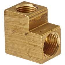 Acople Conector Codo Hembra 90 grados Poberaj para Mangueras y Tuberías