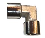 Acople Conector Codo Hembra a 90 grados Poberaj Mangueras y Tuberías