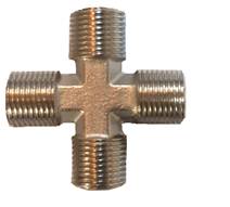 Acople Conector Cruz Macho Poberaj para Mangueras y Tuberías