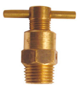 Acople Robinete para Radiador Bronce Poberaj para Mangueras y Tuberias