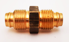 Acople Union Doble de Bronce Poberaj para Mangueras y Tuberias
