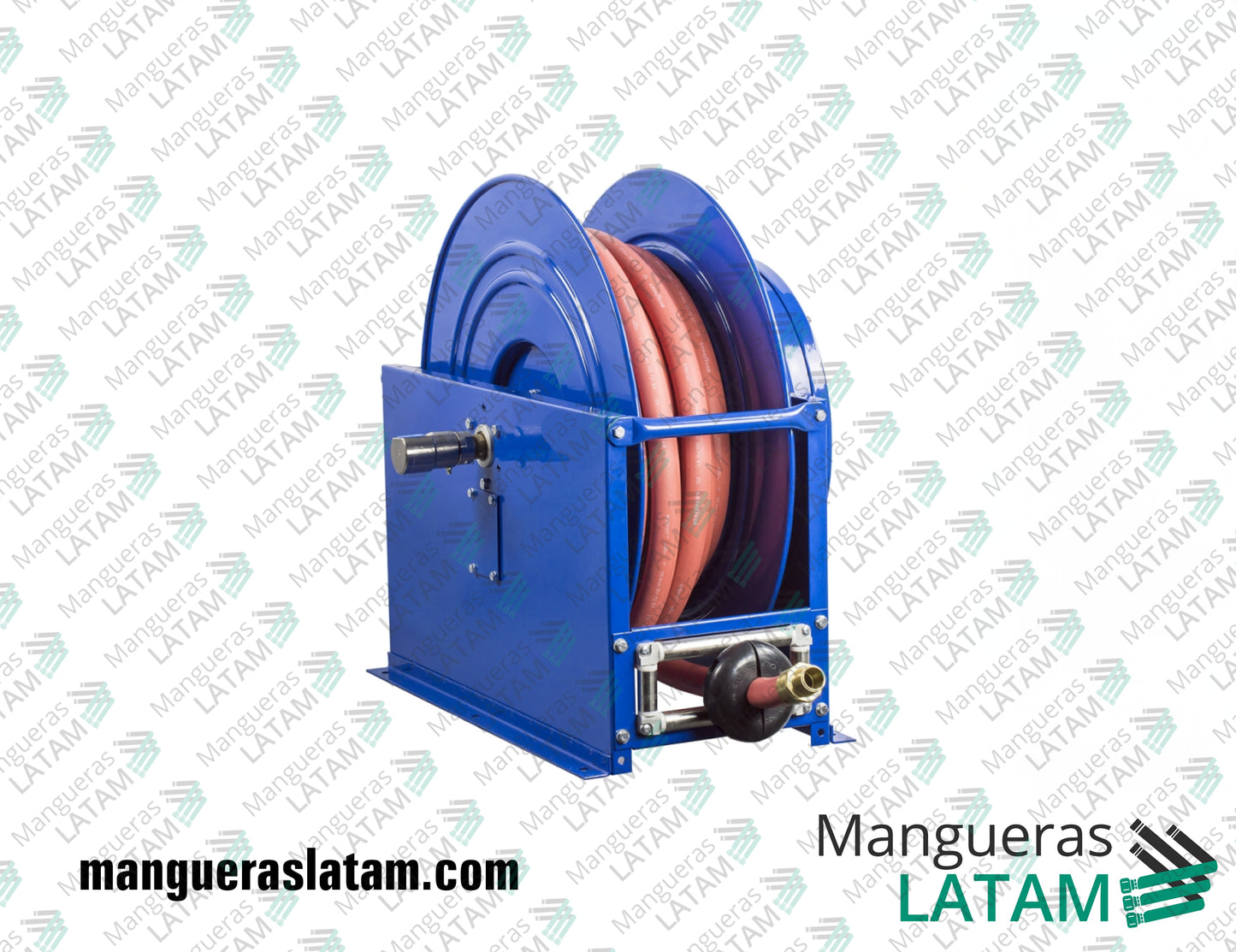 Carretel Retractil Coxreels serie SP para Mangueras Industriales