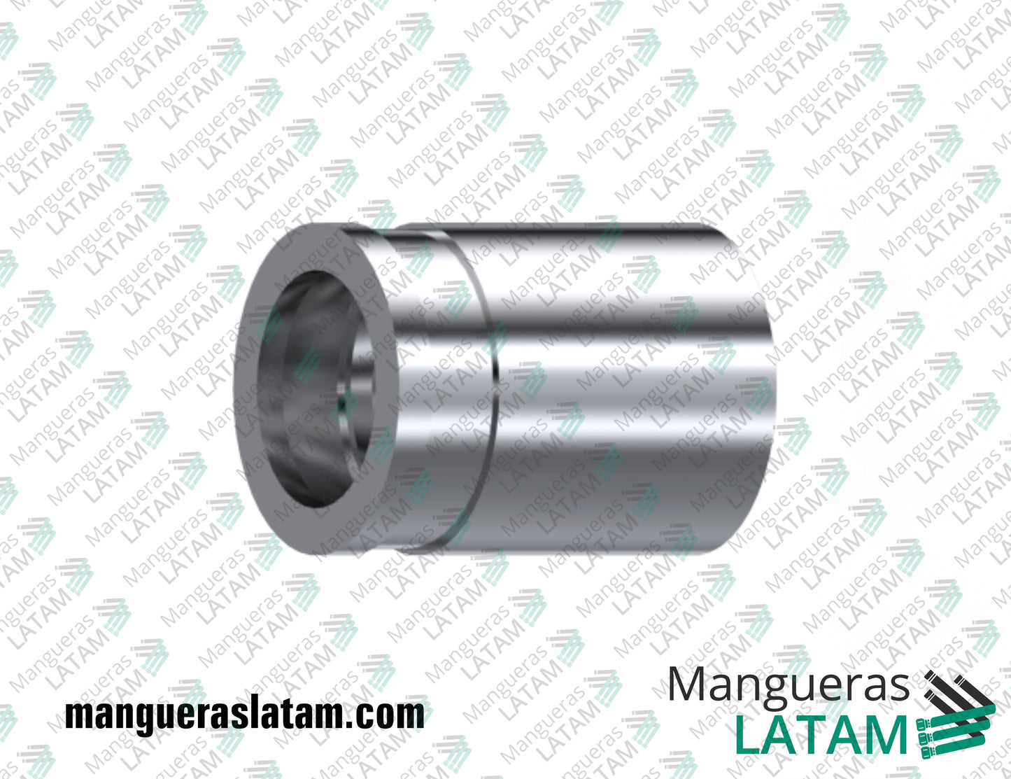 Conexiones Casquillos R7/R8 y Elastómero Malla Metálica / R6 para Mangueras Industriales