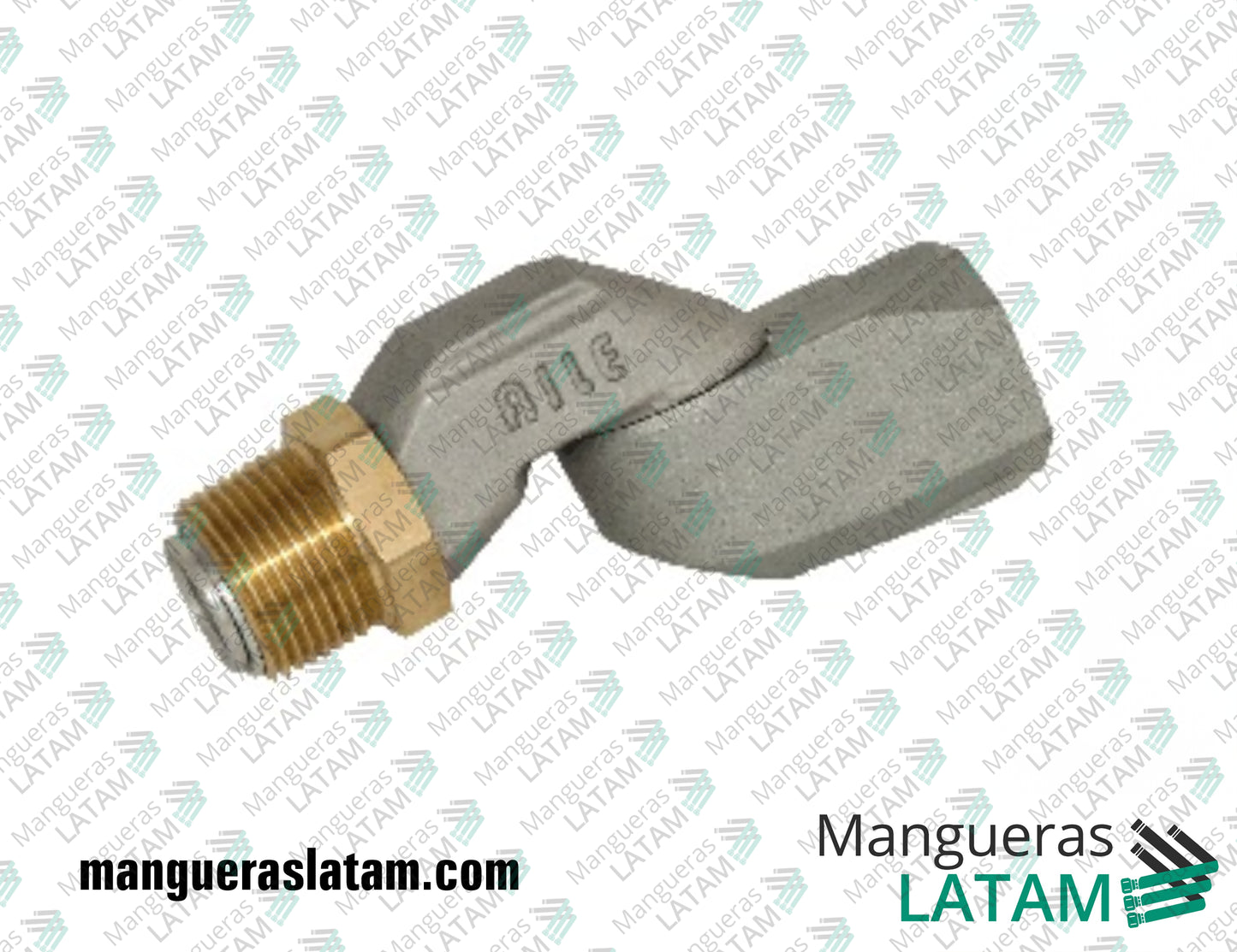 Conexión Giratoria Plana Aile H 241 Mangueras Industriales