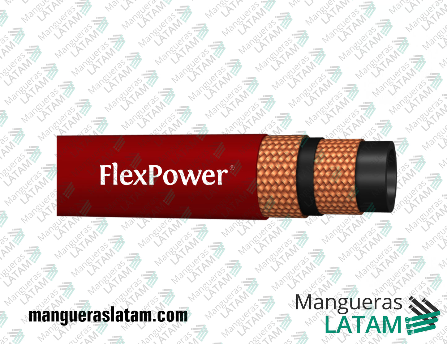 Manguera Hidráulica FP120 FIRE ENGINE BOOSTER HOSE FlexPower