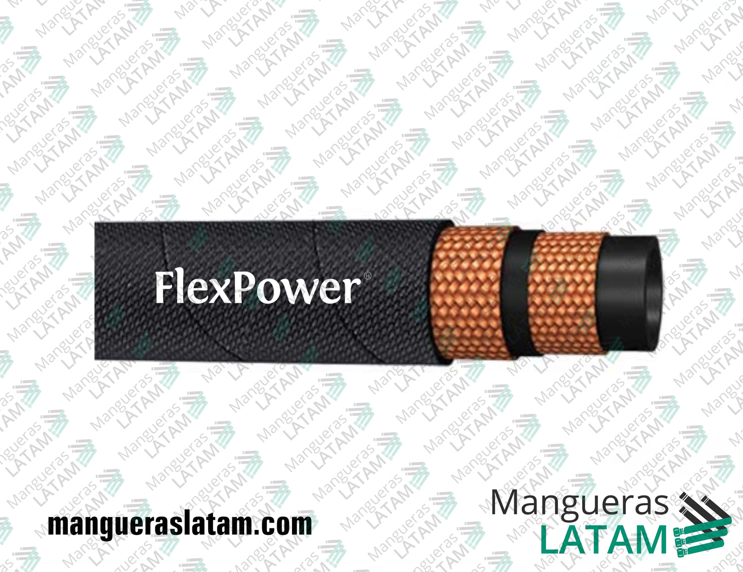 Manguera Hidráulica FP140 - LOW SMOKE HI - TEMP BRAKE HOSE FlexPower