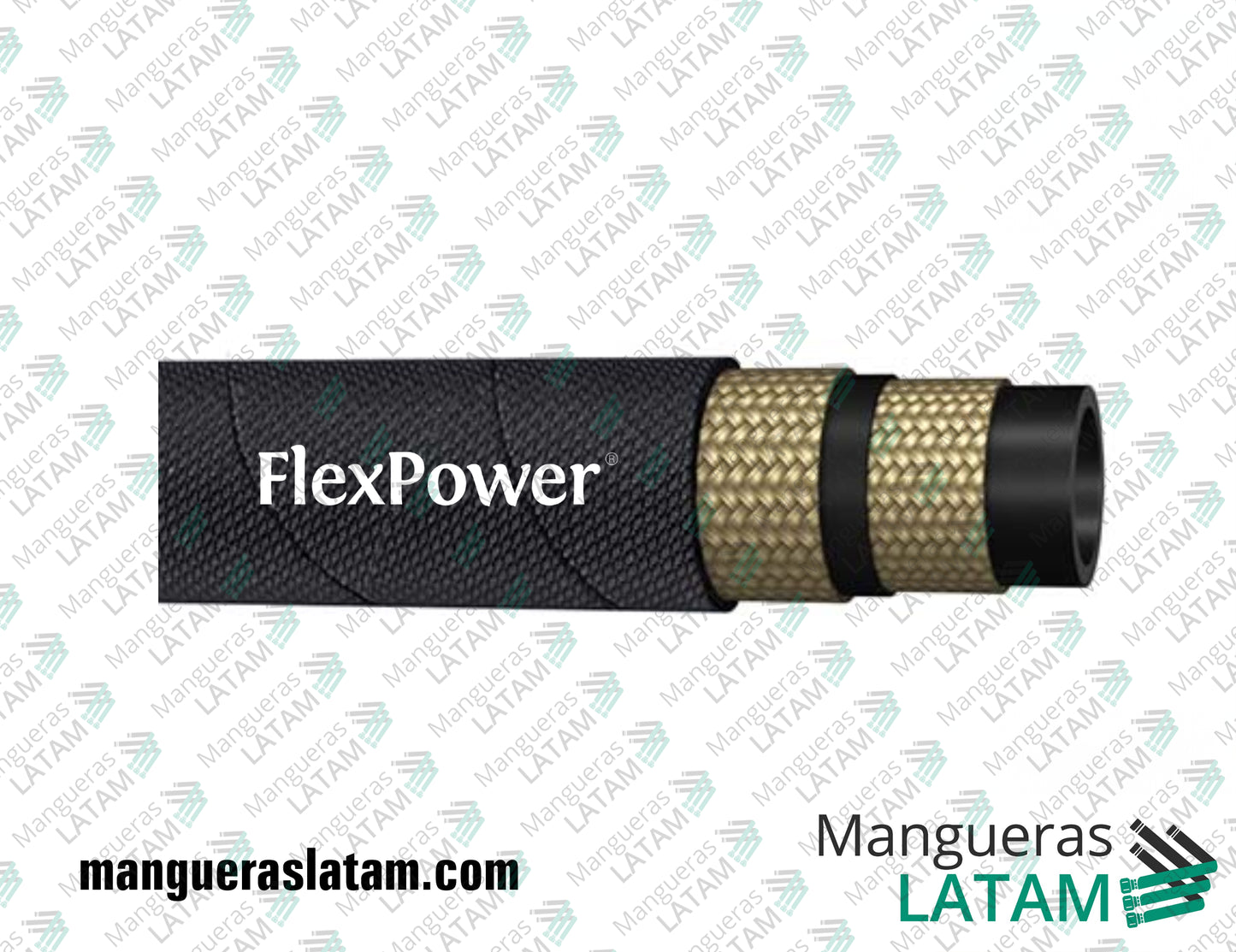 Manguera Hidraulica FlexPower FP207 - 2SNX - HP ABRAZON - X MSHA