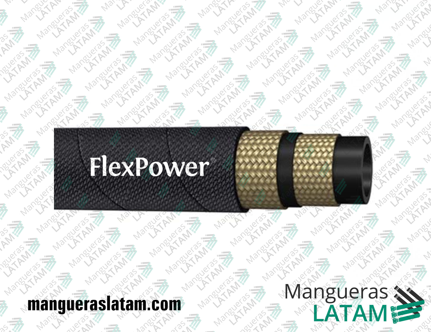 Manguera Hidraulica FlexPower FP209 - 2ST HARD - X MSHA