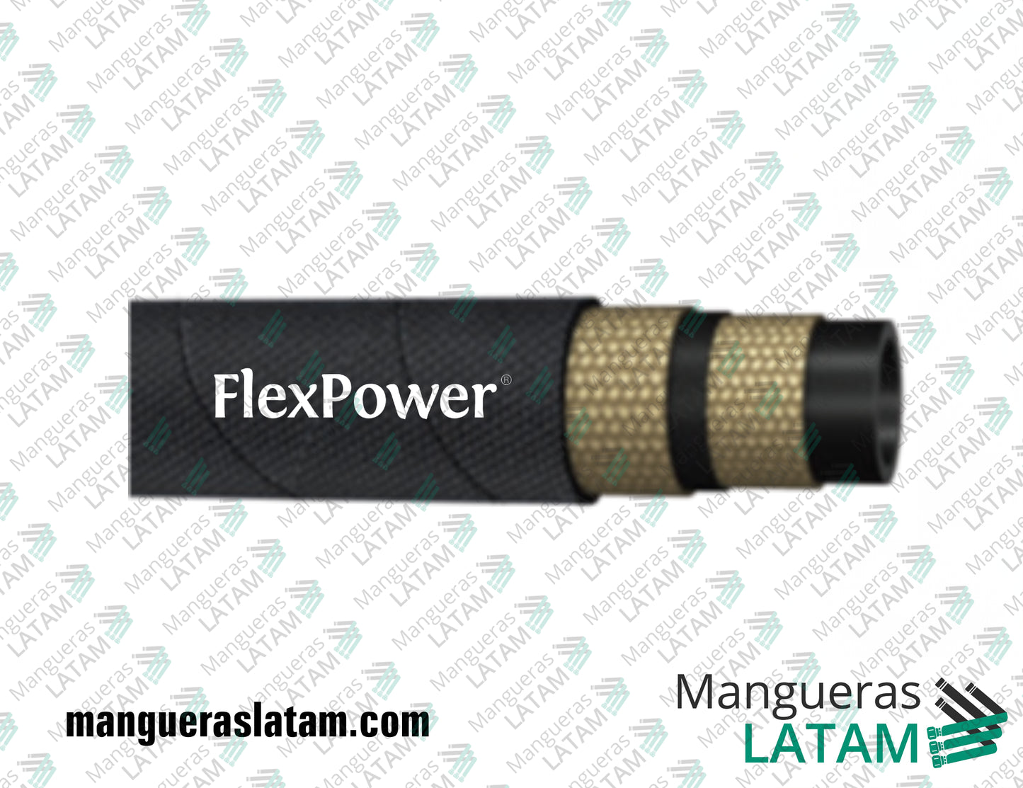 Manguera Hidraulica FlexPower FP226 - 5000 PSI HARD - X MSHA