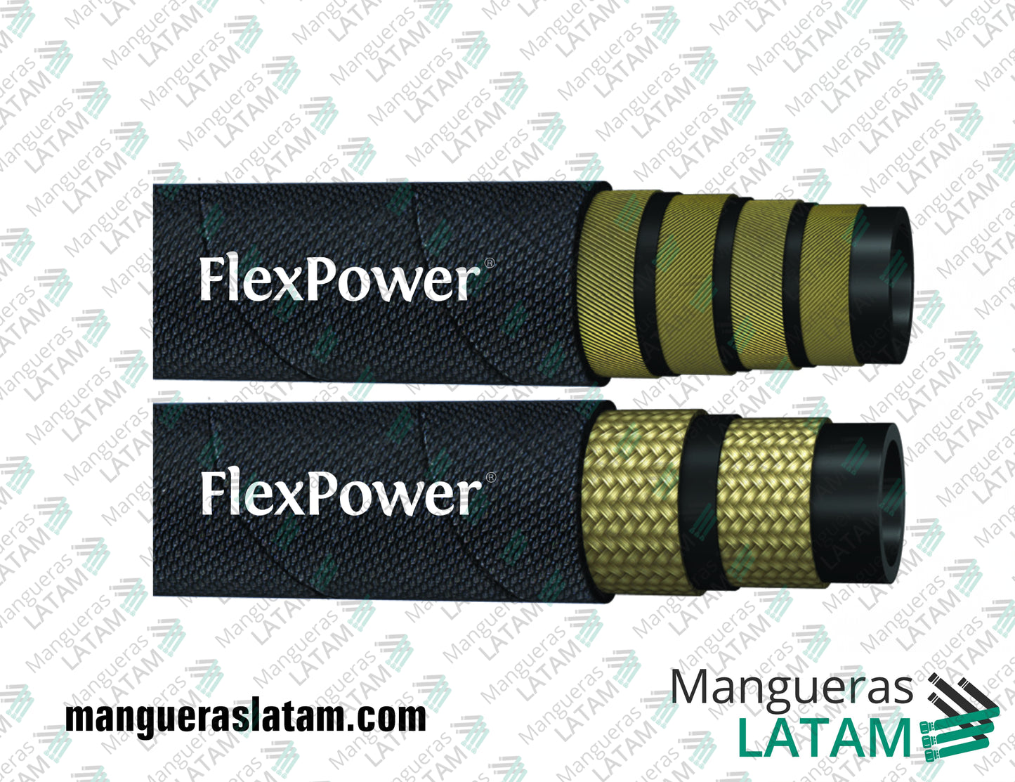 Manguera Hidraulica FlexPower FP403 - 3000 PSI ABRAZÓN - X MSHA