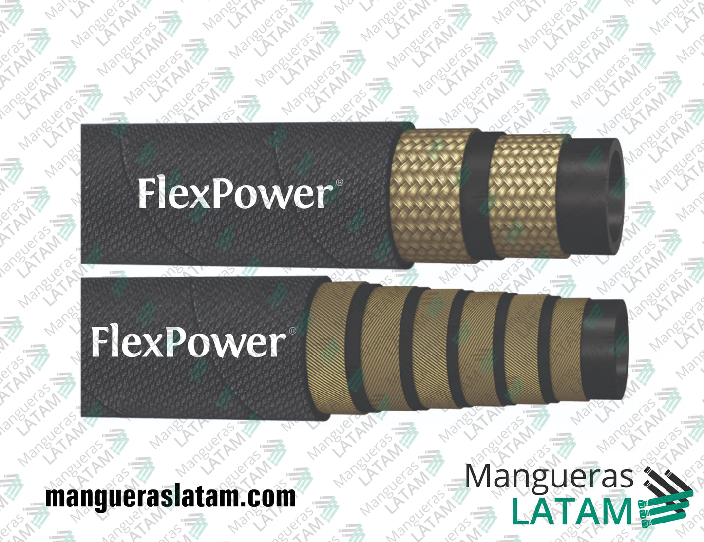 Manguera Hidraulica FlexPower FP406 - 6000 PSI HARD - X MSHA