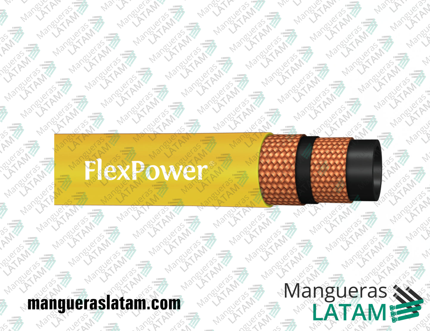 Manguera Hidráulica FP431 TITAN GENERAL AIR/WATER - 500 PSI MSHA FlexPower