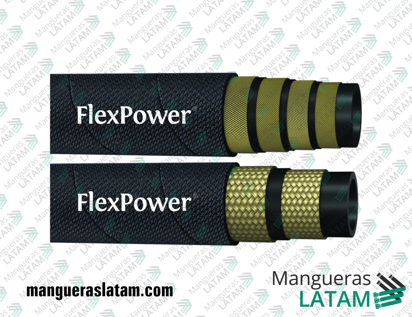 Manguera Hidraulica FlexPower FP433 - 3000 PSI HIGH TEMPERATURE MSHA