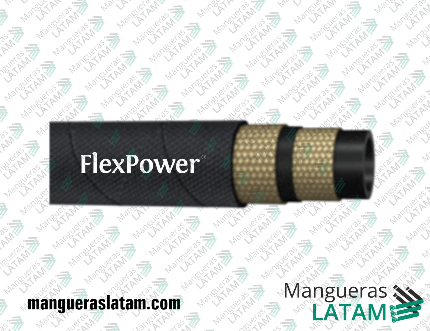 Manguera Hidraulica FlexPower FP435 - 5000 PSI HIGH TEMPERATURE MSHA