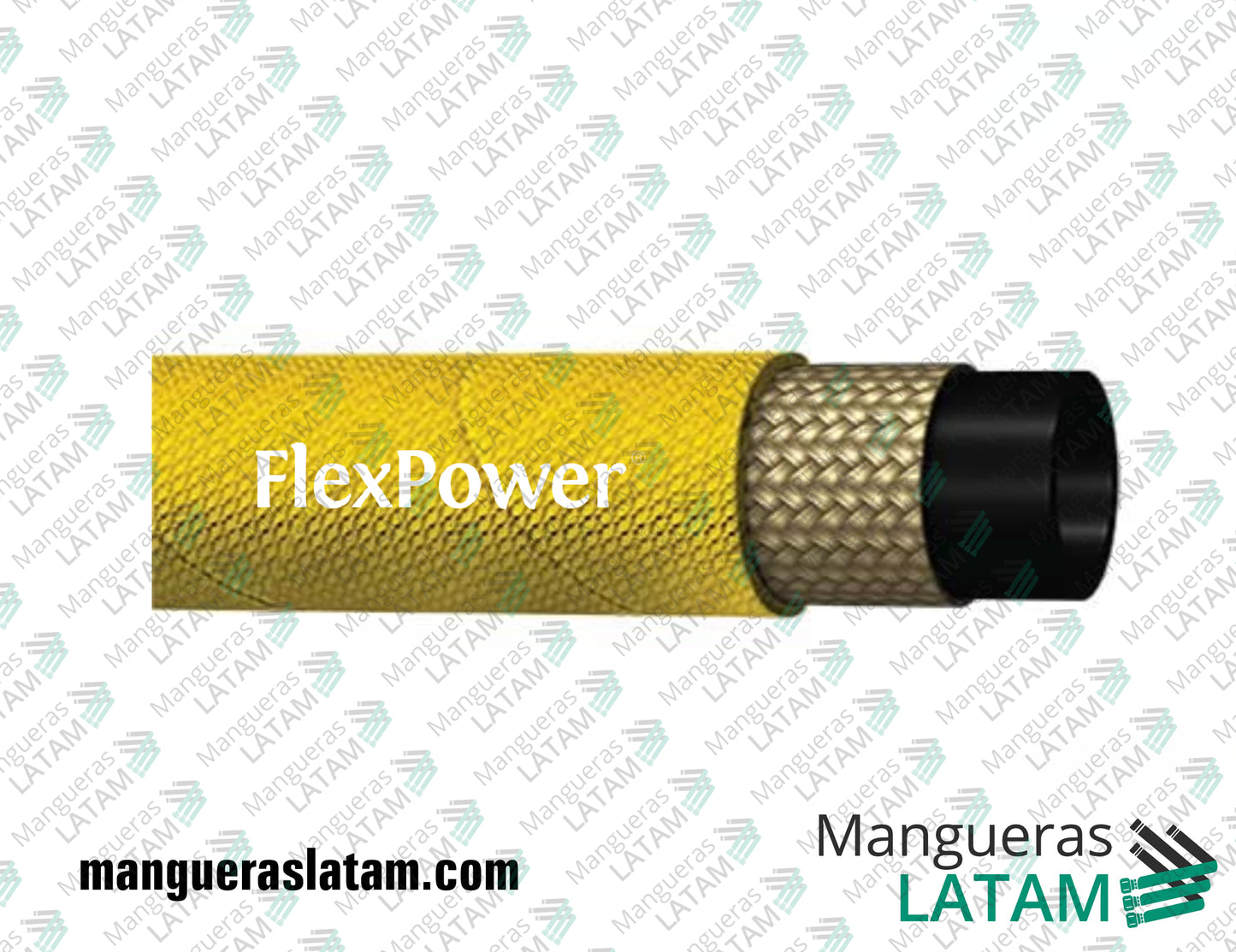 Manguera Hidráulica FP440 - COMPRESSED AIR WIRE BRAIDED HOSE FlexPower