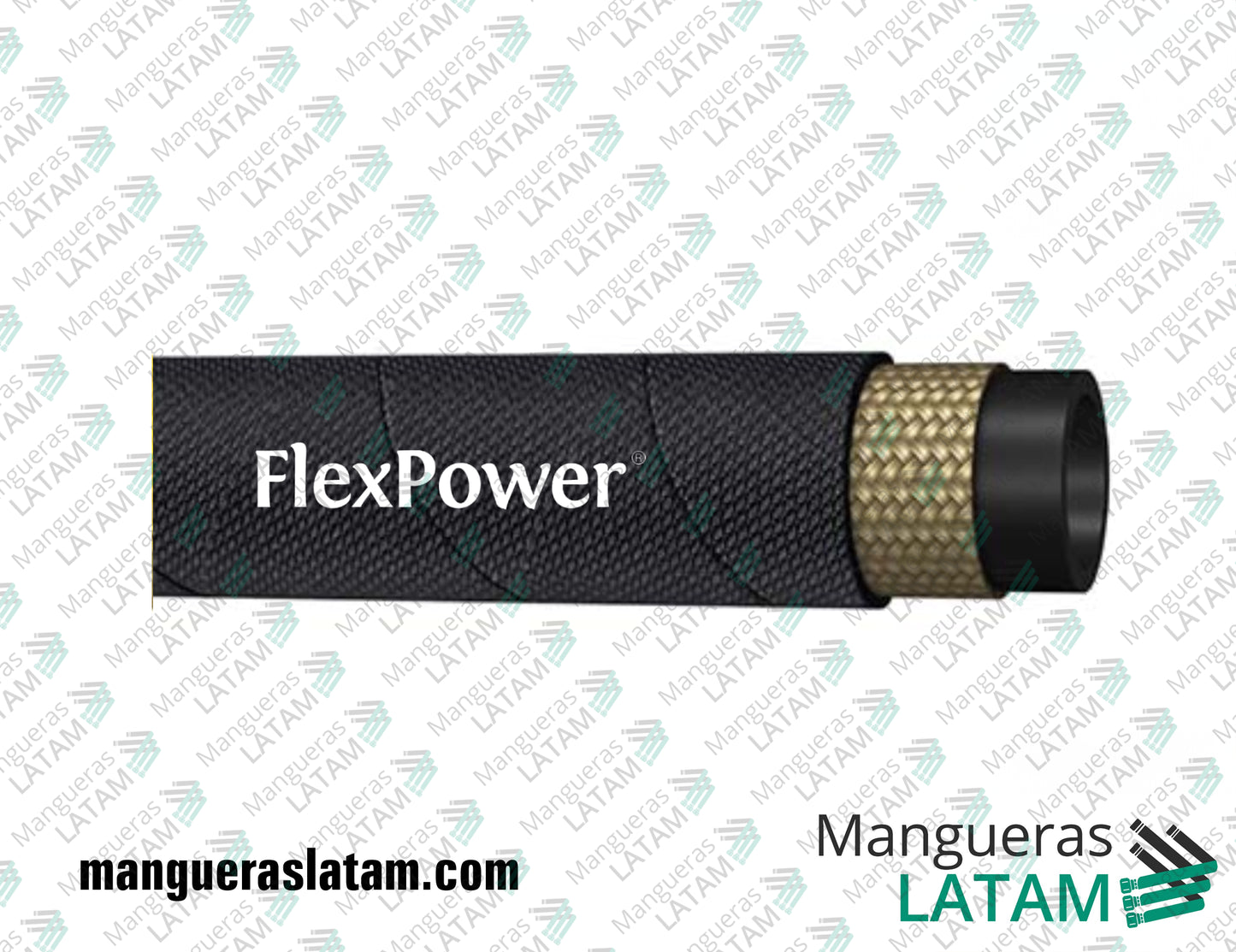 Manguera Hidráulica FP441 - COMPRESSED AIR WIRE BRAIDED HOSE MSHA FlexPower