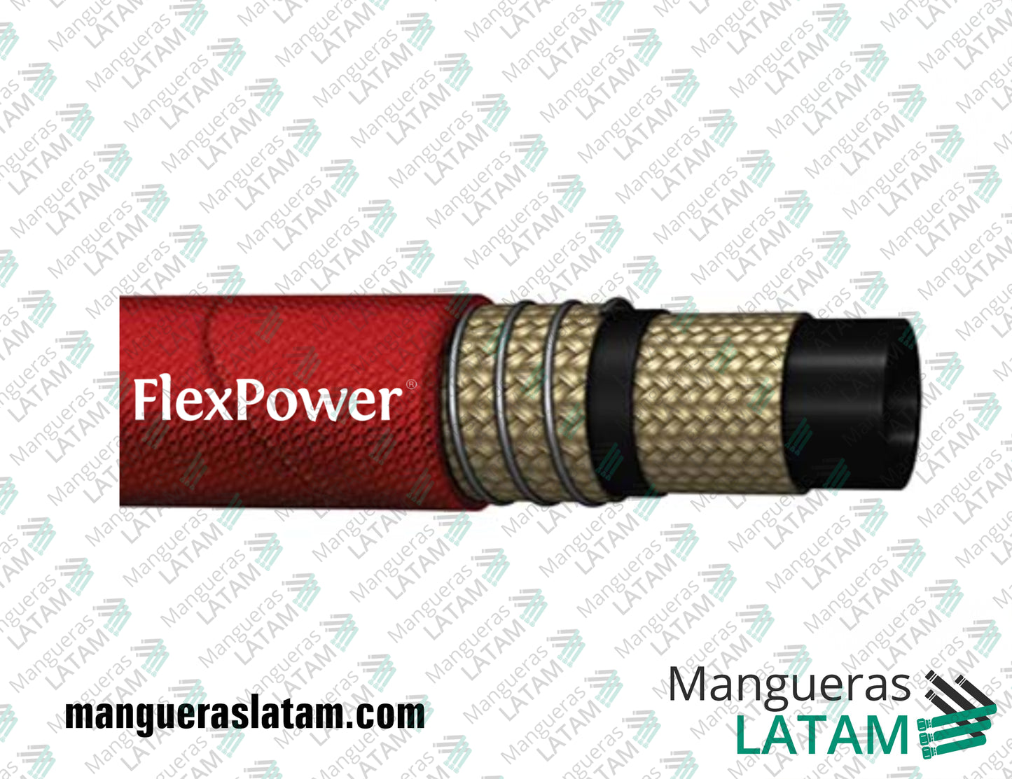 Manguera Hidráulica FP475 - STEAM HOSE WITH HELICAL WIRE FlexPower