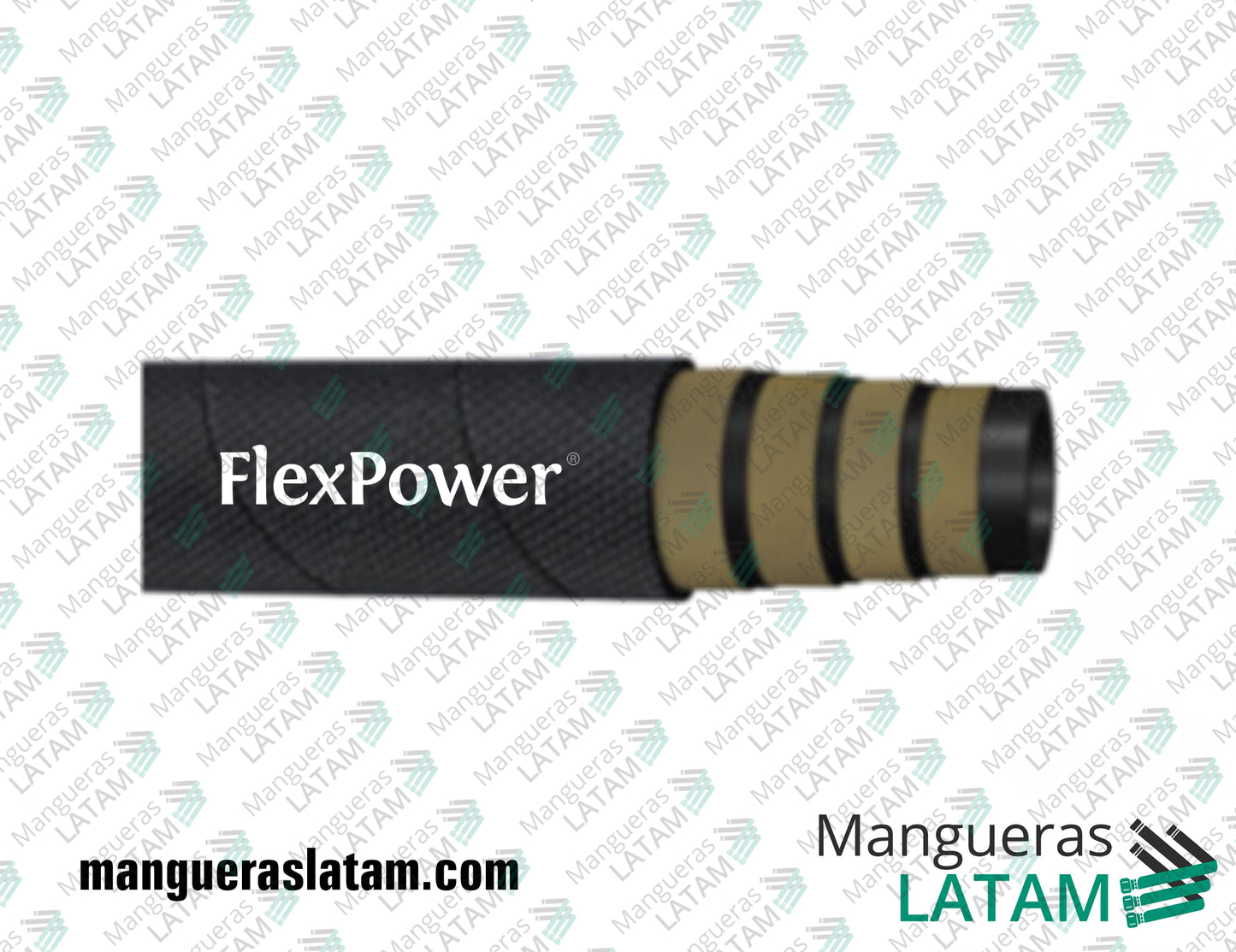 Manguera Hidraulica FlexPower FP484 - 4000 PSI HARD - X MSHA
