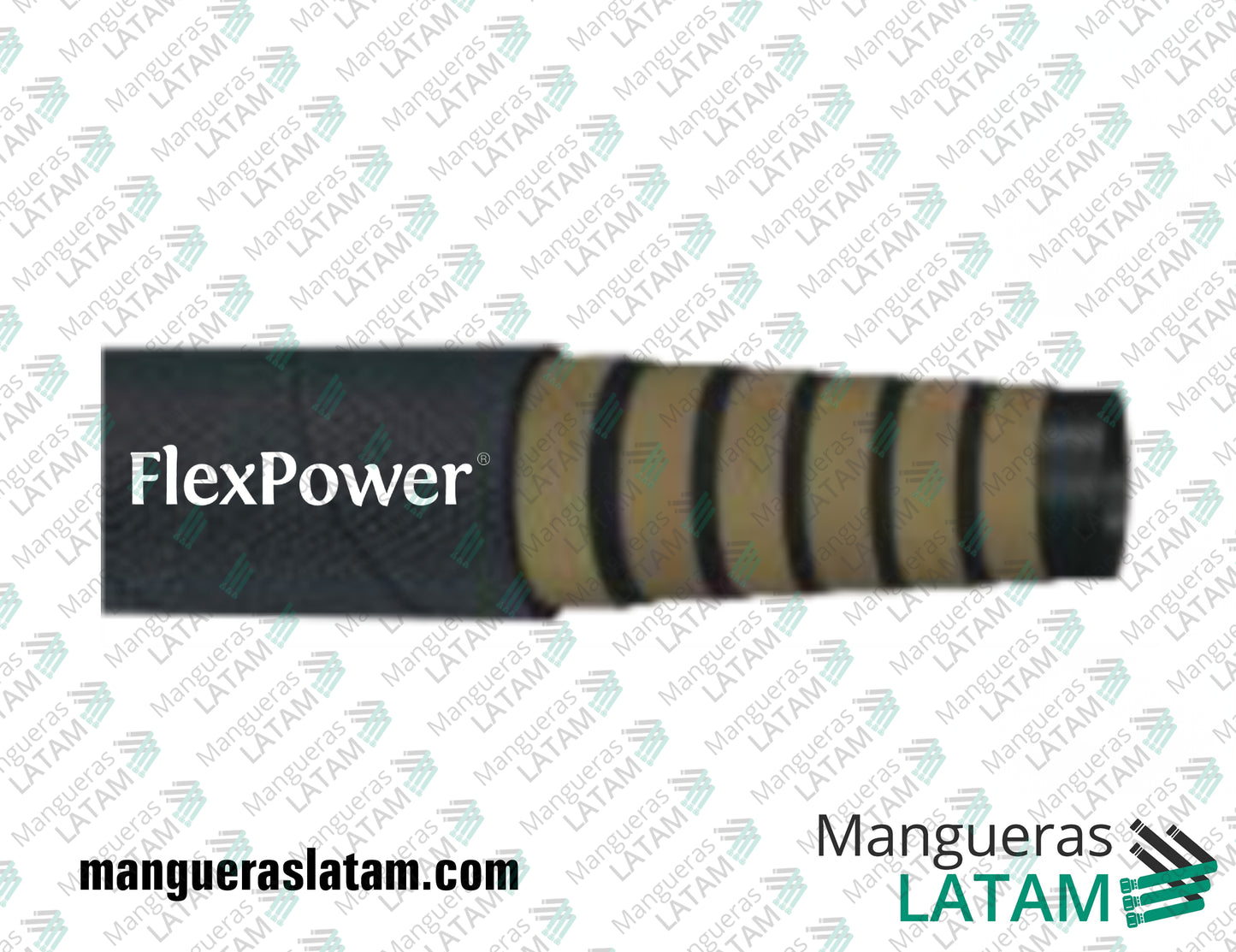 Manguera Hidraulica FlexPower FP486 - 5000 PSI ABRAZON - X MSHA