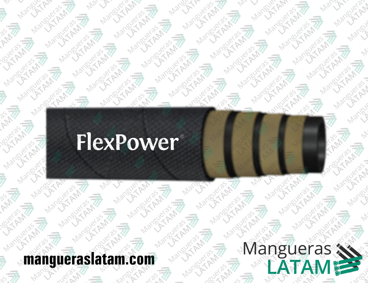 Manguera Hidraulica FlexPower FP494 - 4000 PSI ABRAZON - X MSHA