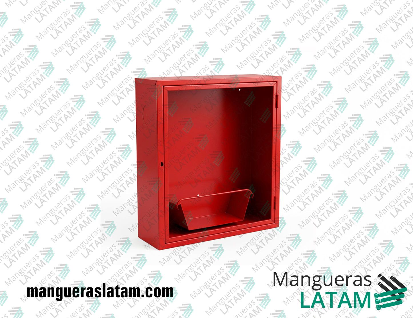 Gabinete de Chapa Uso Interior para Mangueras de Extinción de Incendios