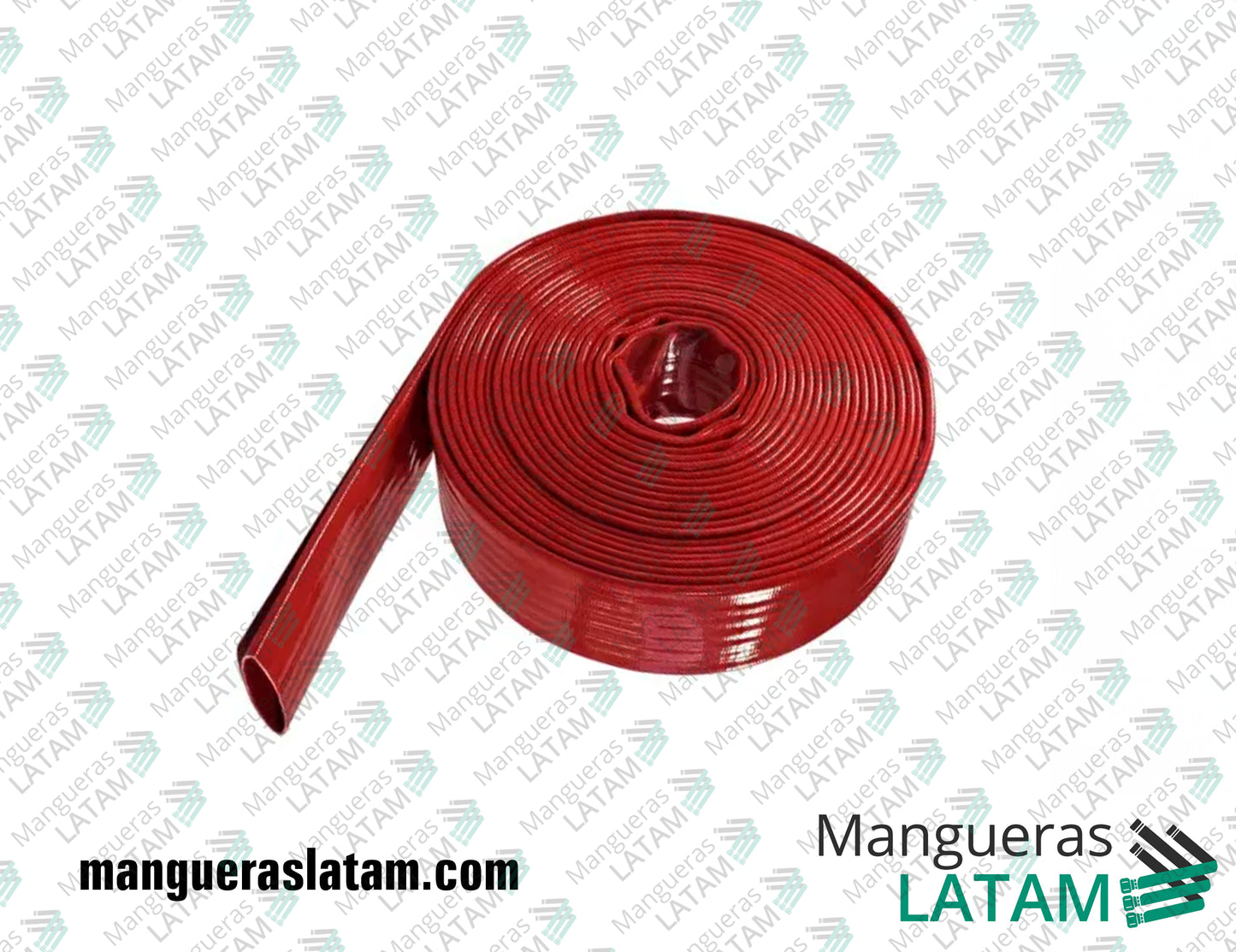 Manga Plana de PVC Industrial Eurotech Heavy Duty Flexpower