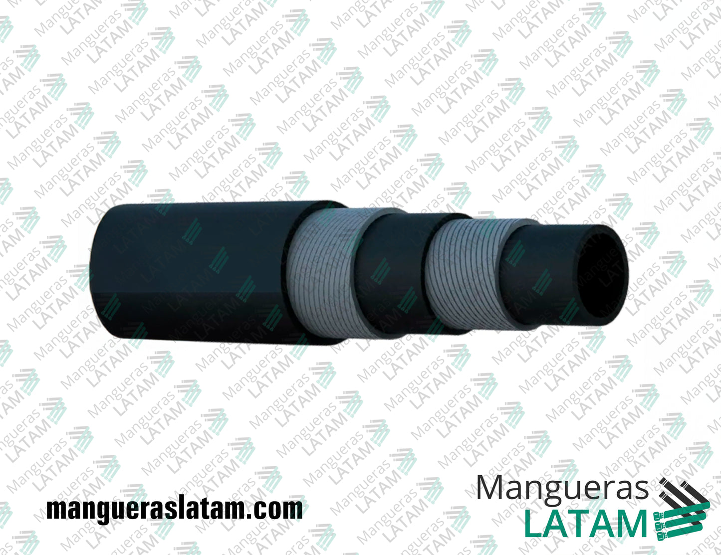 Manguera de Goma Expelente Aire-Agua 20 Bar Flexpower