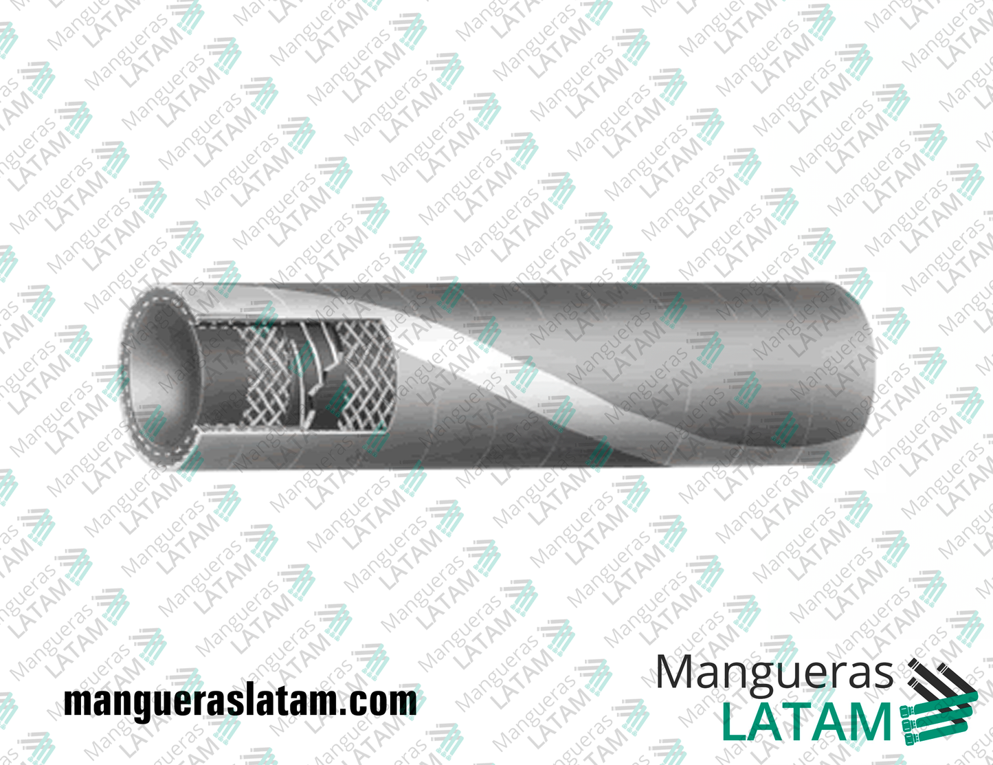 Manguera Industrial Gates para Succión y Descarga de Petróleo 150SB