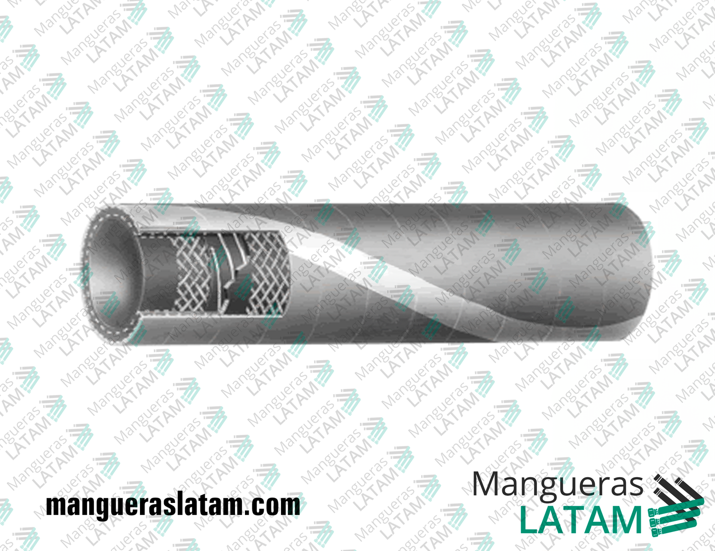 Manguera Industrial Gates para Succión y Descarga de Petróleo 200SB