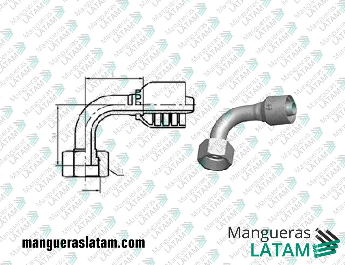 COUPLING FITTINGS ORFS 1OR9-S