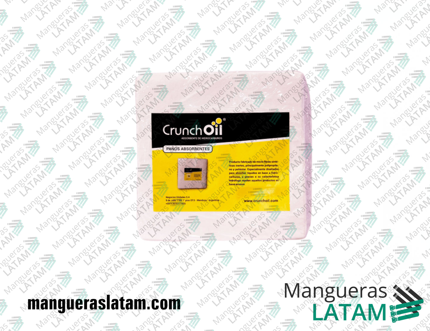 Paños Absorbentes con Cara Impermeable para Control de Derrames