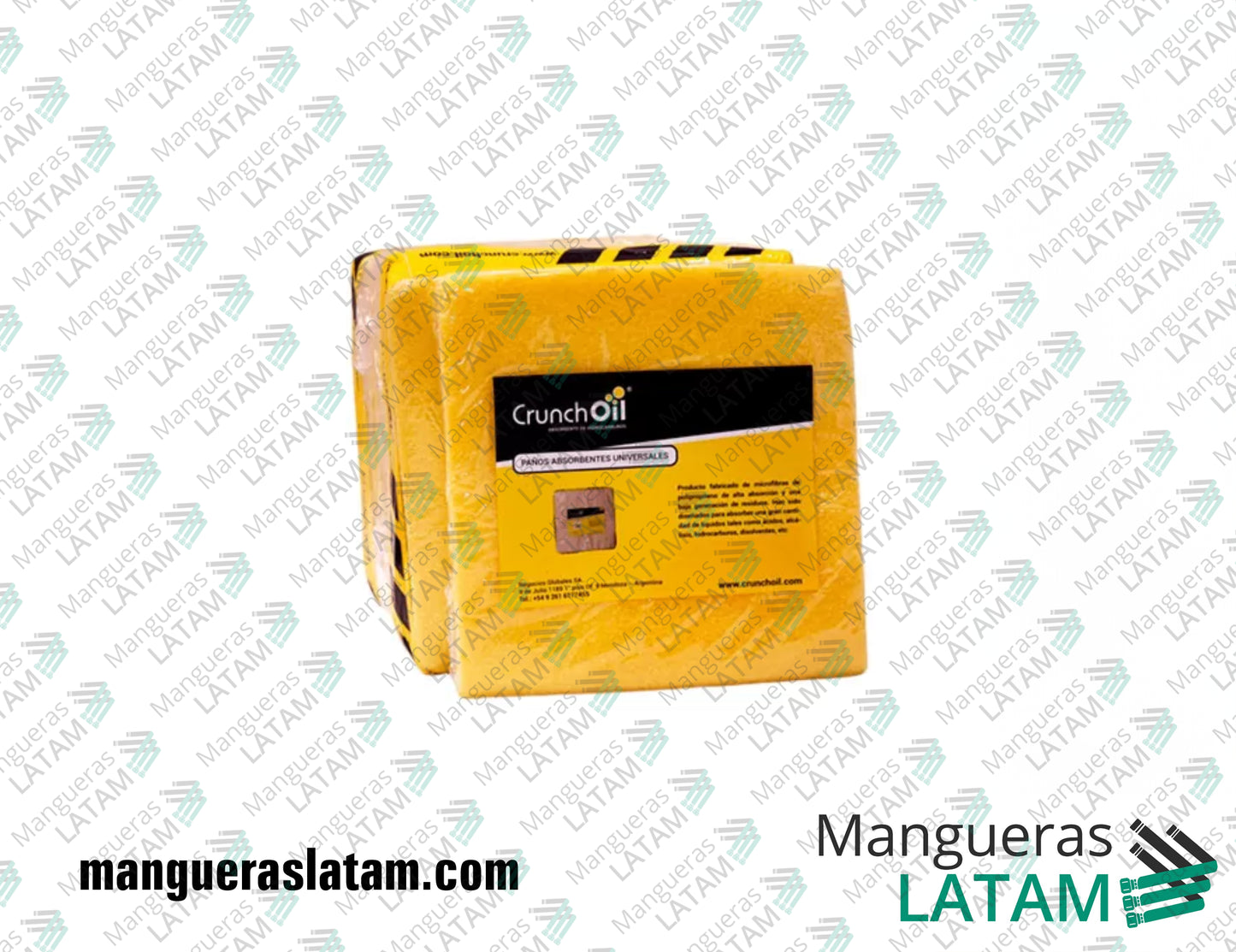 Paños Absorbentes para Químicos Control de Derrames