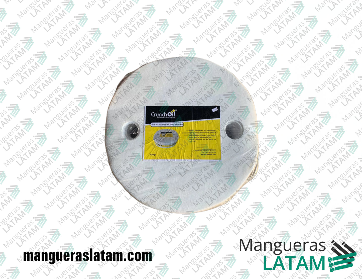 Paños Absorbentes para Tambores Control de Derrames