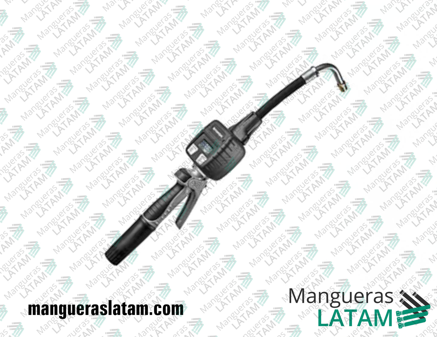 Pistola Display Electronico Aceites 365535 para Mangueras Industriales