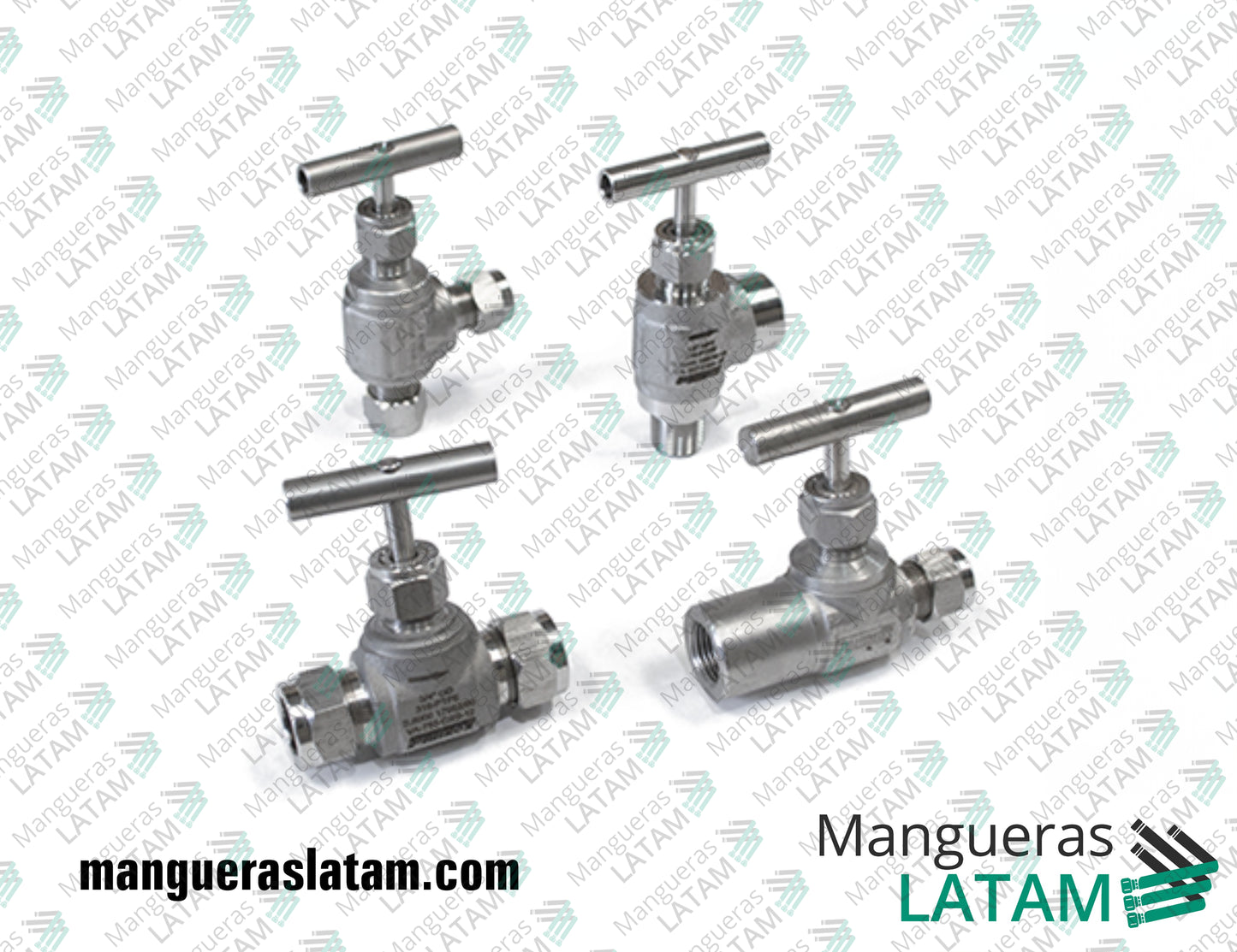 Conexiones Valvula Aguja Serie C para Mangueras Industriales