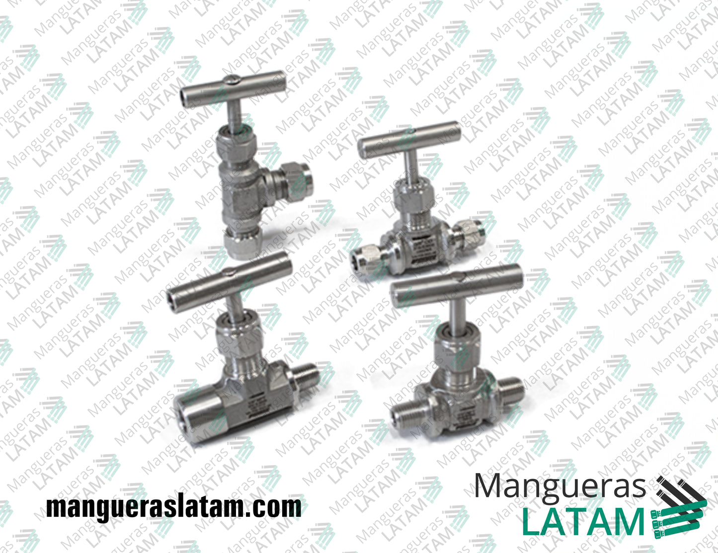 Conexiones Valvula Aguja Serie S para Mangueras Industriales