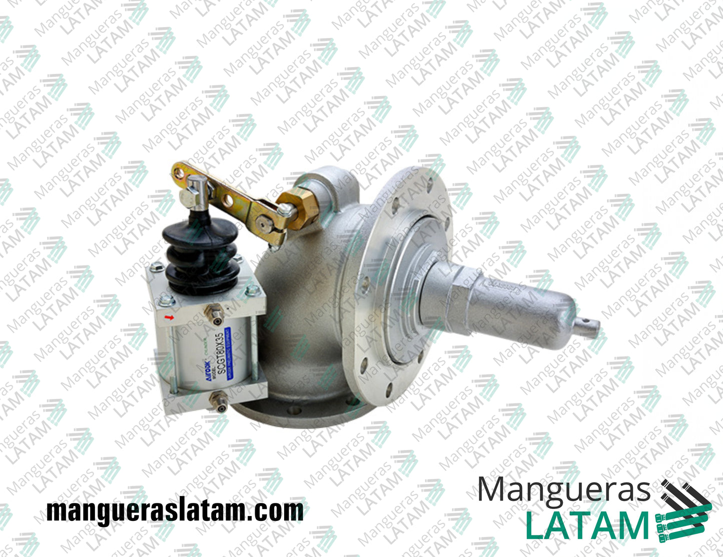 Valvula Carga Ventral Automática Mangueras Industriales