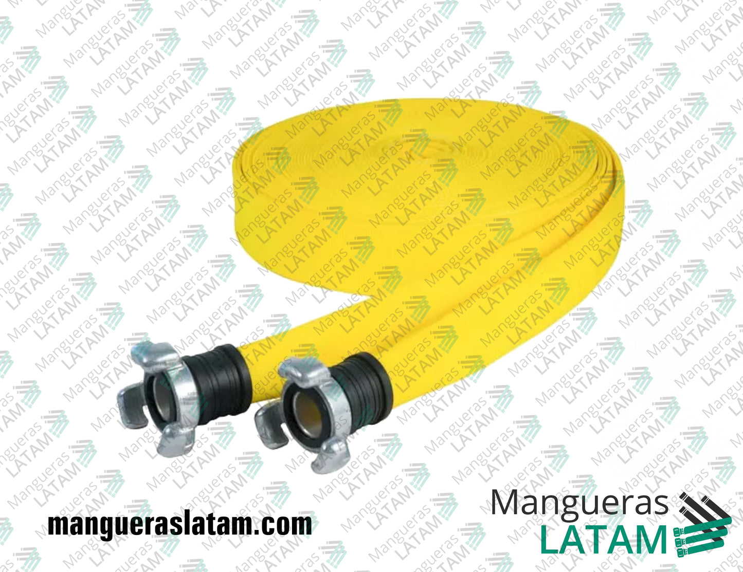 Manguera Contra Incendios con Revestimiento de EPDM Rack-D Cod UL FM CON EN14540 DIN14811