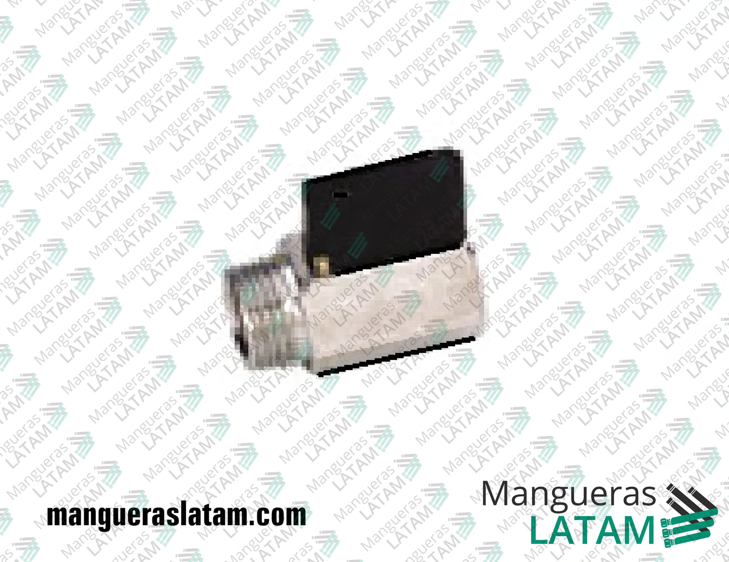 Mini Válvula Macho Hembra de Bronce Poberaj para Mangueras y Tuberías