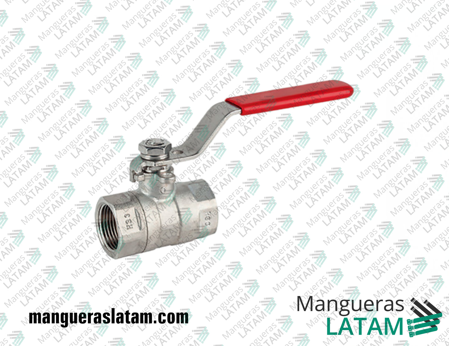 Válvula Esférica de 2 Piezas 1000WOG CF8M