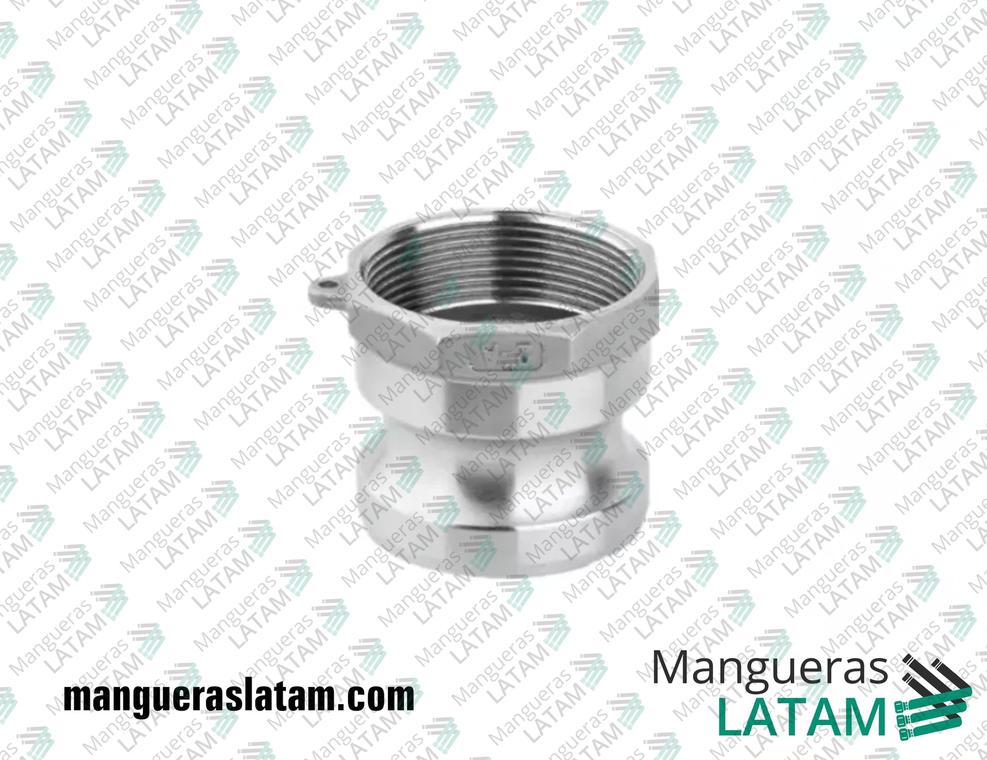 Acople Rápido Camlock Macho Rosca Hembra Modelo A de Aluminio Flexpower