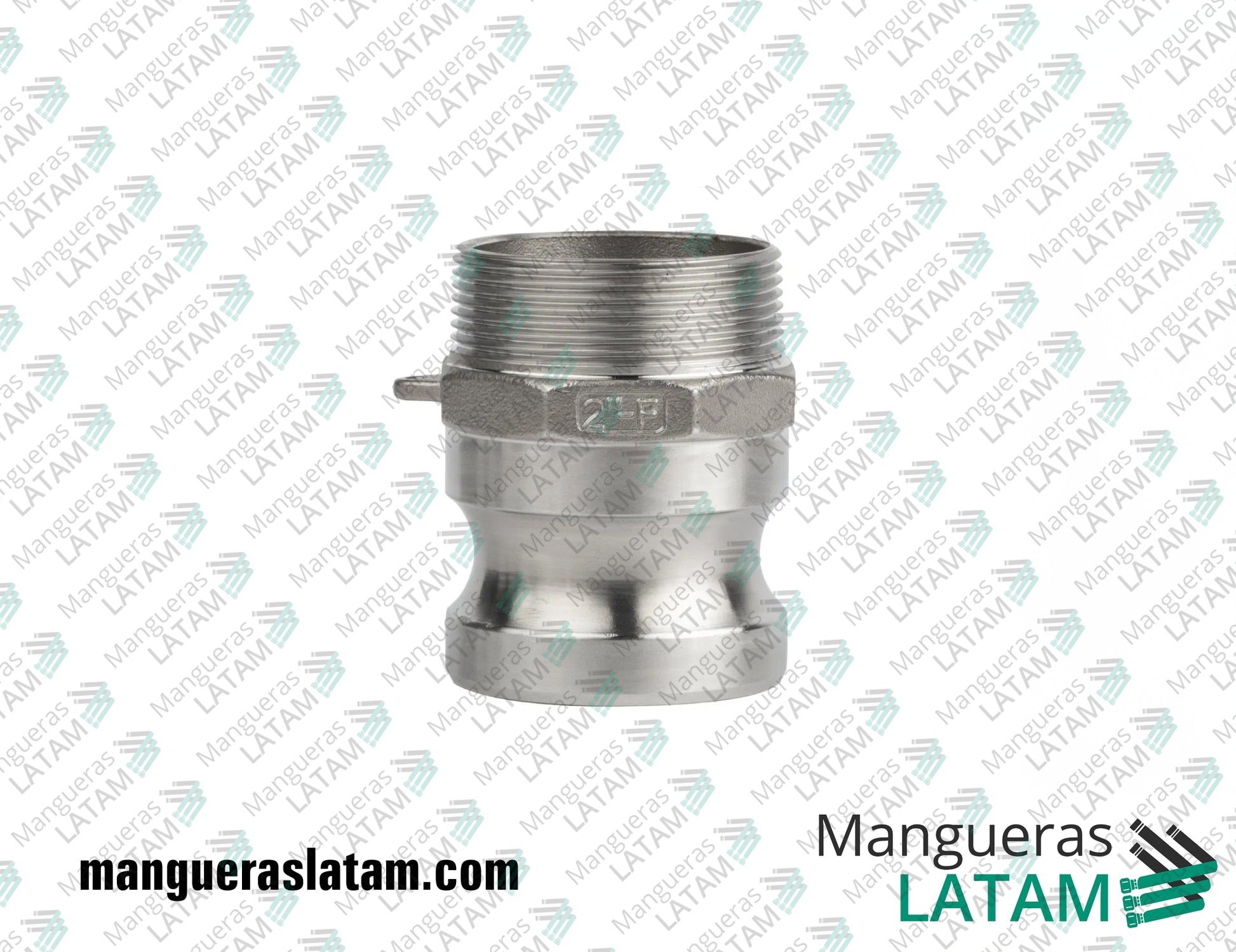 Acople Rápido Camlock Macho Rosca Macho Modelo F Flexpower