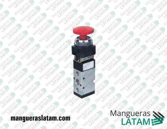 Acople Válvula 3V 2P para Mangueras Industriales